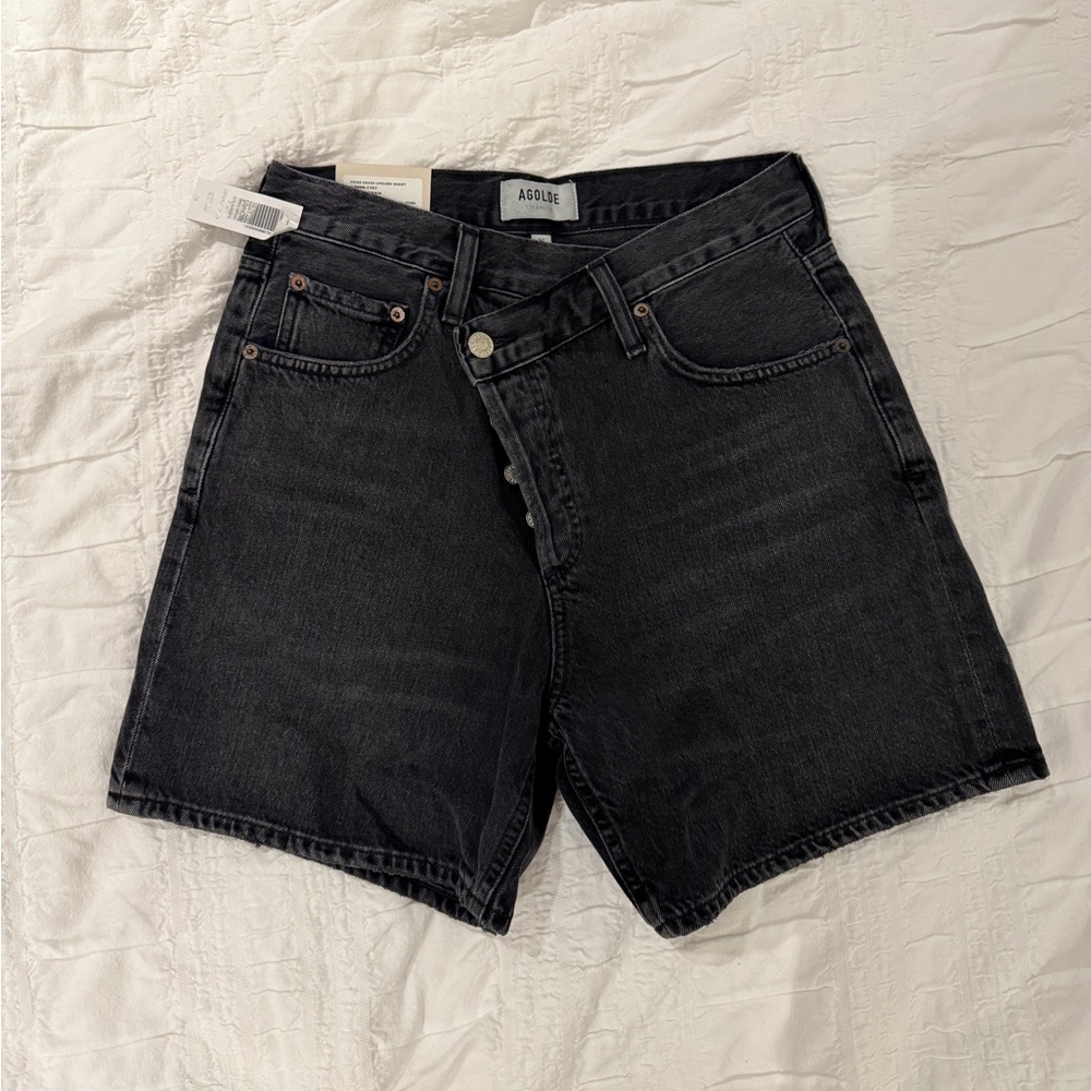 AGOLDE Criss Cross Upsized Shorts